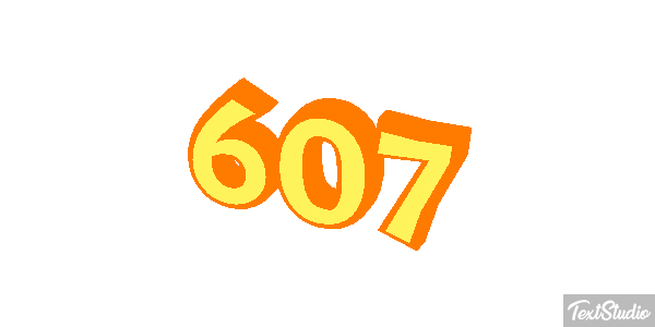 607 Texteffekt