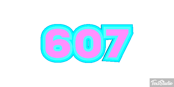 607 Texteffekt