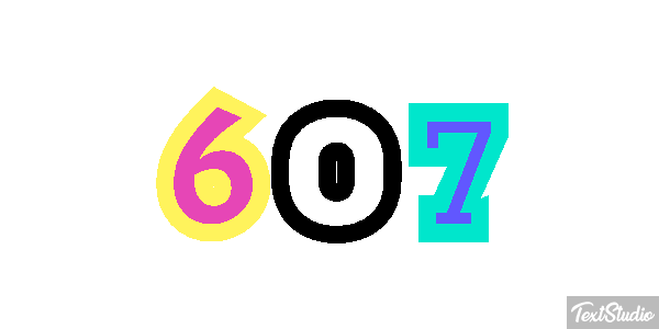 607 Texteffekt