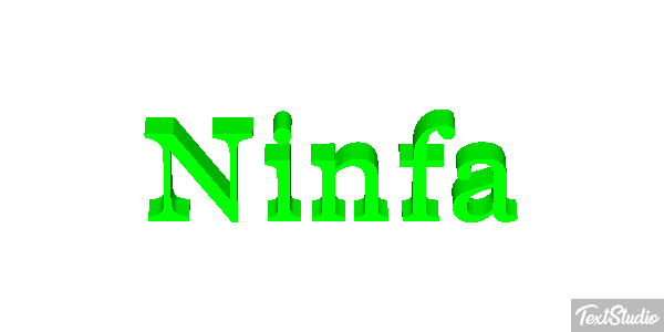 Ninfa Effetto testo