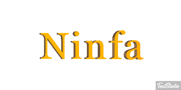 Ninfa Effetto testo