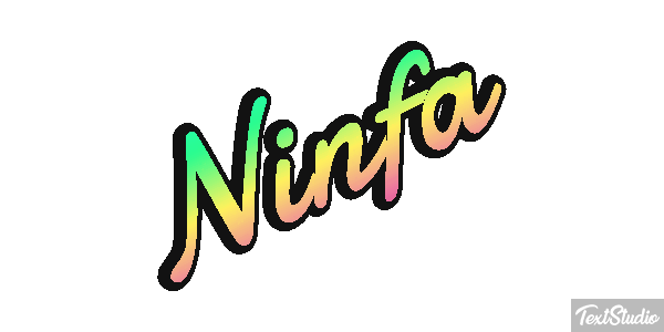 Ninfa Effetto testo