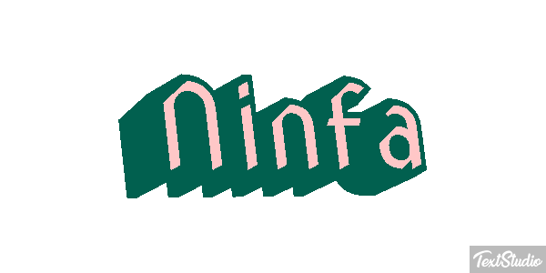 Ninfa Effetto testo