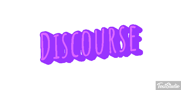 Discourse Text effect