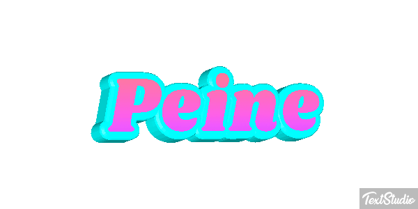 Peine Texteffekt