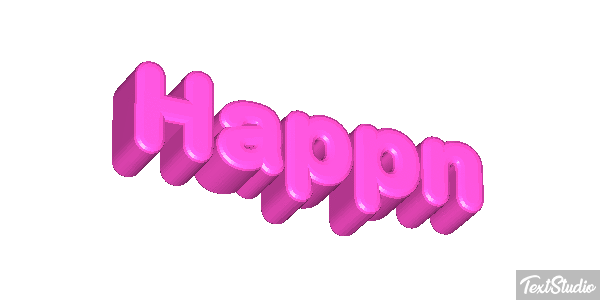 Happn Efecto de texto