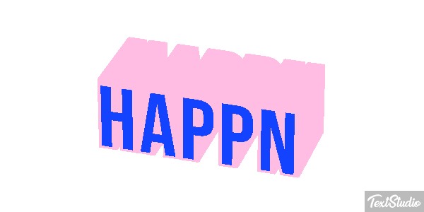 Happn Efecto de texto