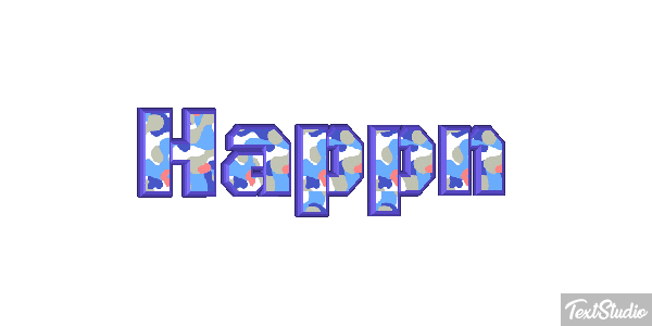 Happn Efecto de texto