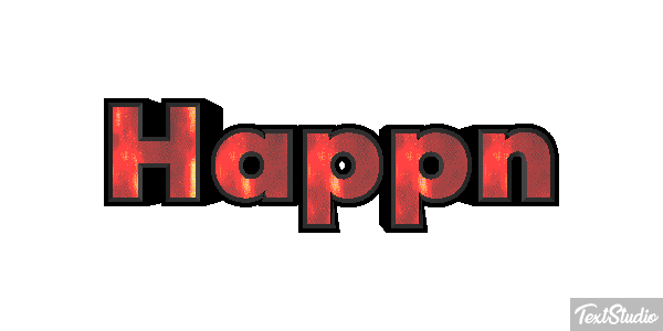 Happn Efecto de texto