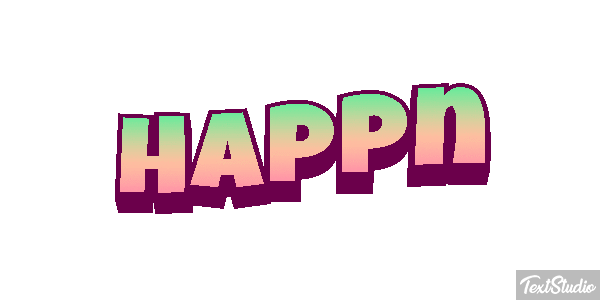 Happn Efecto de texto