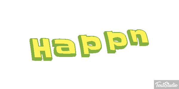 Happn Efecto de texto