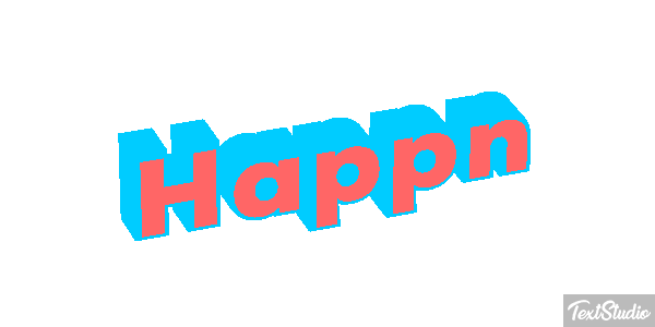 Happn Efecto de texto