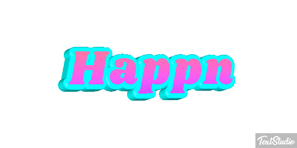 Happn Efecto de texto