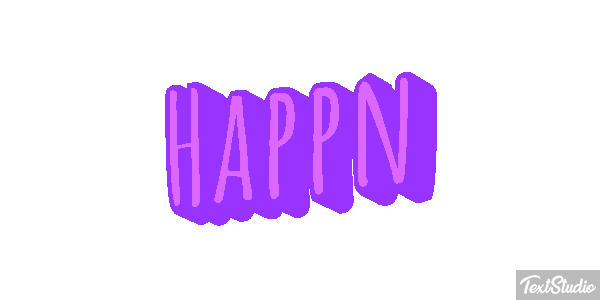 Happn Efecto de texto
