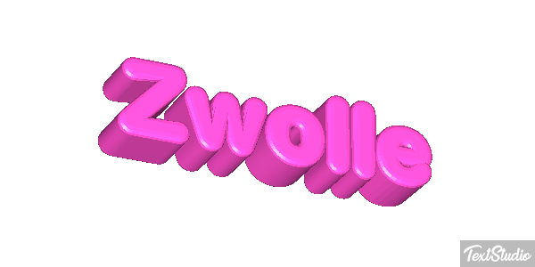Zwolle Efecto de texto