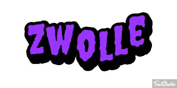 Zwolle Efecto de texto