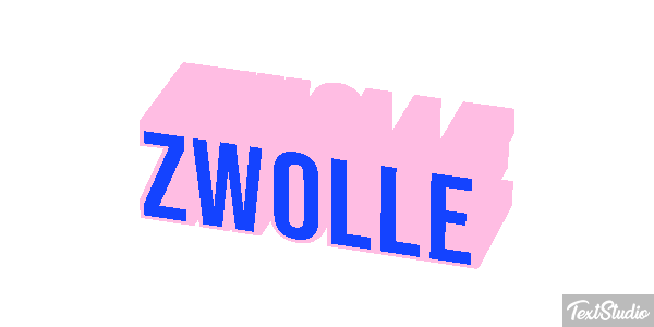 Zwolle Efecto de texto