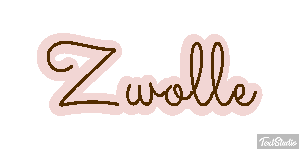 Zwolle Efecto de texto