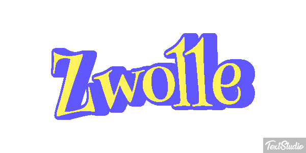 Zwolle Efecto de texto