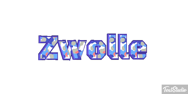 Zwolle Efecto de texto