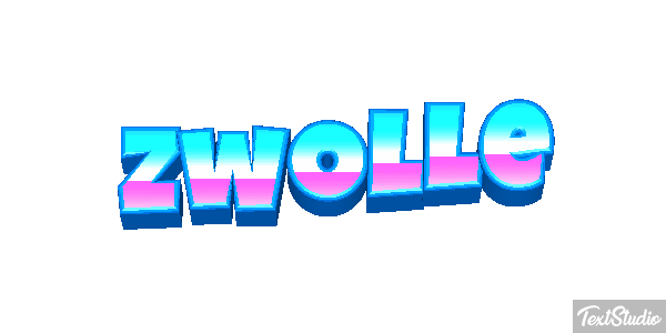 Zwolle Efecto de texto