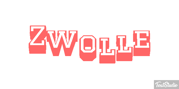 Zwolle Efecto de texto