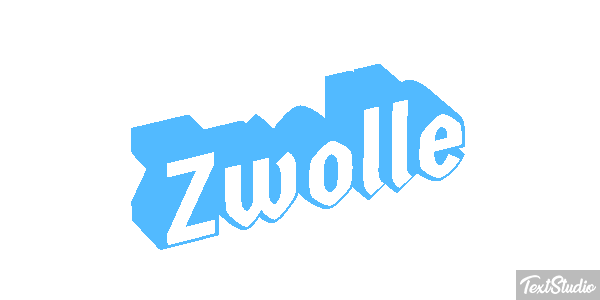 Zwolle Efecto de texto