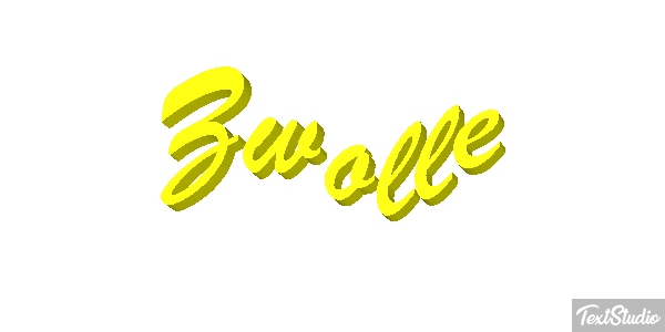 Zwolle Efecto de texto