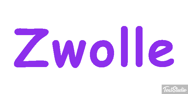Zwolle Efecto de texto