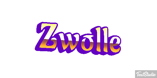 Zwolle Efecto de texto
