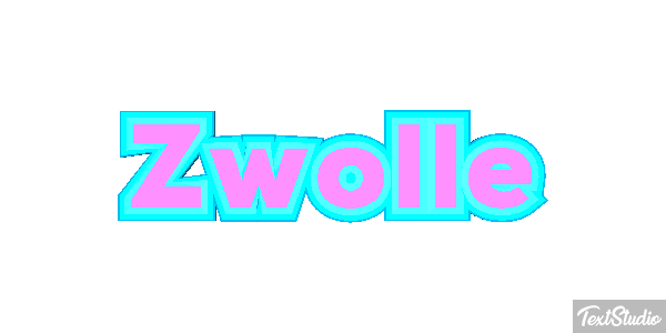Zwolle Efecto de texto