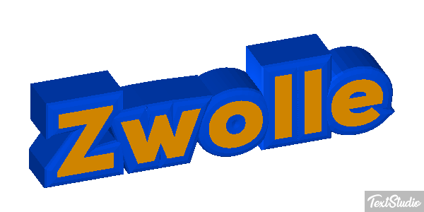 Zwolle Efecto de texto