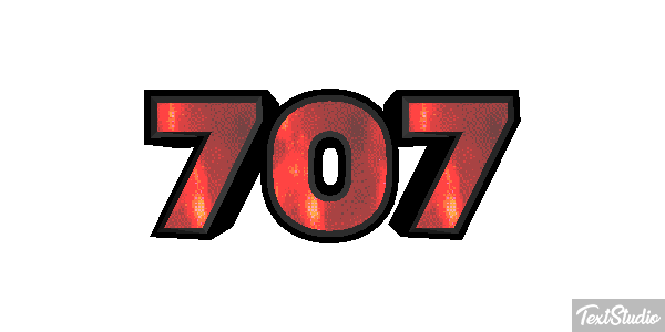 707 Efecto de texto