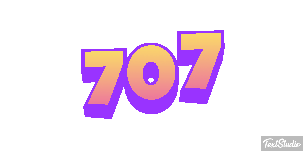 707 Efecto de texto