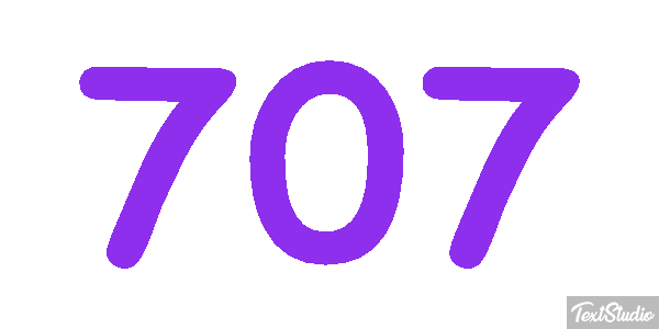 707 Efecto de texto
