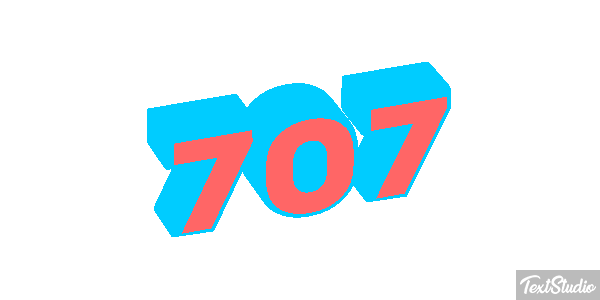 707 Efecto de texto