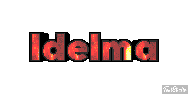 Idelma Text effect