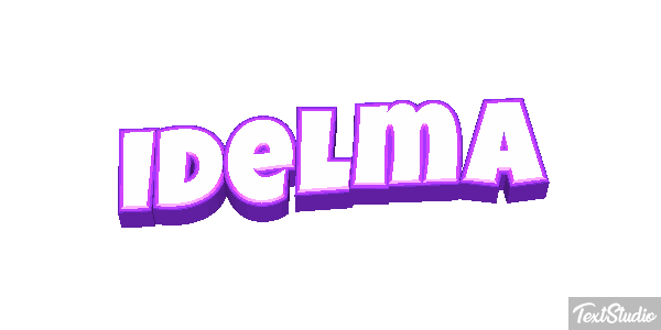 Idelma Text effect