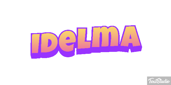 Idelma Text effect