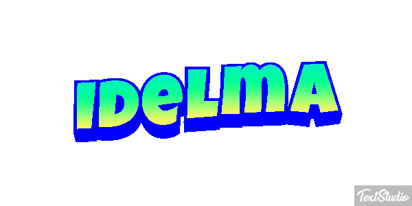 Idelma Text effect