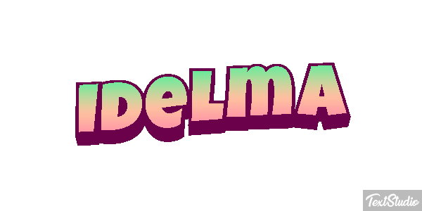 Idelma Text effect