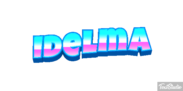 Idelma Text effect
