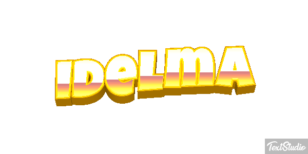 Idelma Text effect