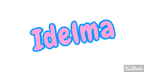 Idelma Text effect