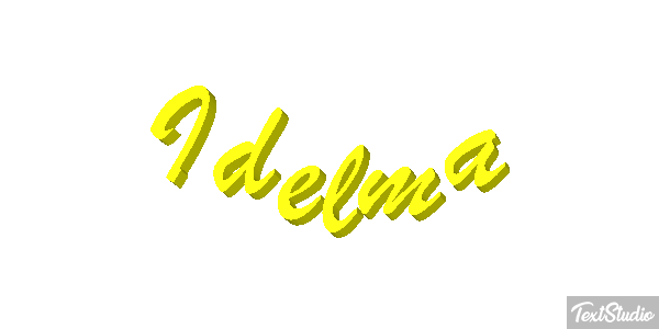 Idelma Text effect