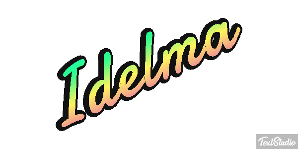 Idelma Text effect