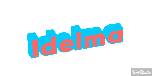 Idelma Text effect