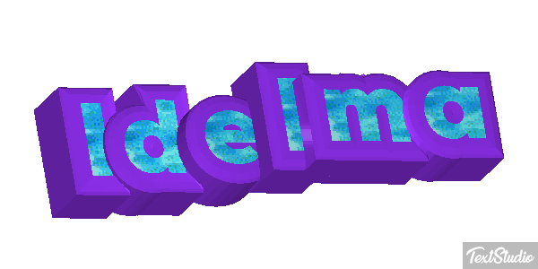 Idelma Text effect
