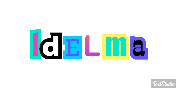 Idelma Text effect