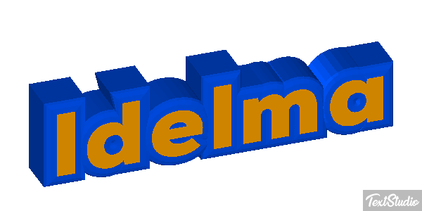Idelma Text effect